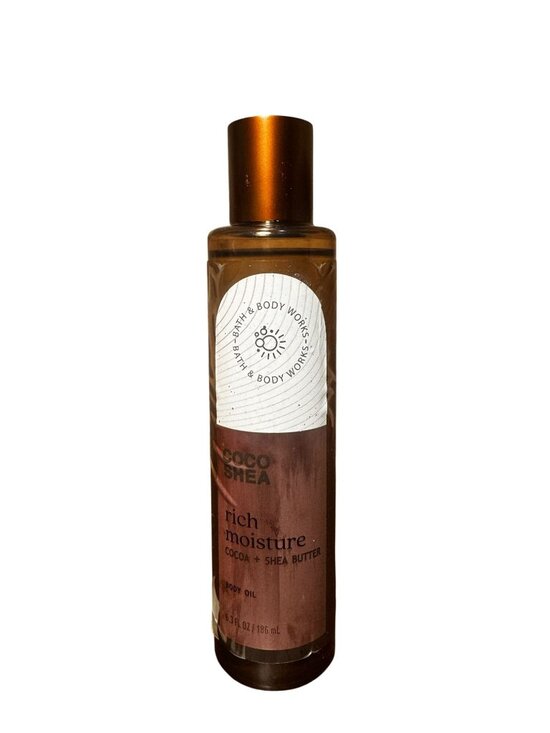 Other - NEW BATH & BODY WORKS Coco Shea Rich Moisture Body Oil with Cocoa + Shea Butter